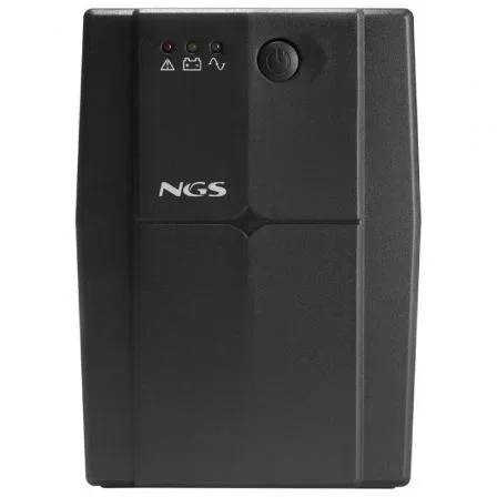 NGS FORTRESS900V3 SAI Offline 600VA Torre con 2 Salidas y Función AVR para Protección contra Sobretensiones y Cortes de Energía