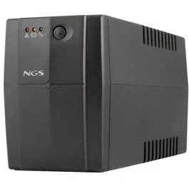 NGS FORTRESS900V3 SAI Offline 600VA Torre con 2 Salidas y Función AVR para Protección contra Sobretensiones y Cortes de Energía