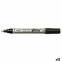 Pilot Marcador Permanente Desechable Plata Medio (Set de 12)
