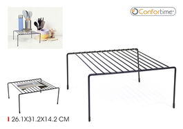 Confortime Organizador Cocina 31,2 cm x 16,2 cm x 14,2 cm Black (12 Unidades)