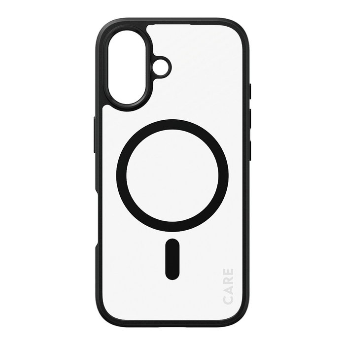 PanzerGlass CARE Urban Combat Black MagSAFE para iPhone 16: Funda Transparente Marco Negro Resistente a Golpes PanzerGlass CARE Urban Combat Black MagSAFE para iPhone 16: Funda Transparente Marco Negro Resistente a Golpes