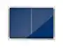 Nobo Vitrina de anuncios Premium Plus Fieltro Azul 8 x Din A4 con Puerta Corredera 925x668 mm Nobo Vitrina de anuncios Premium Plus Fieltro Azul 8 x Din A4 con Puerta Corredera 925x668 mm