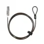 TOOQ Cable de Seguridad Tipo NANO con Combinacion para Portatiles 1.5 metros, Gris Oscuro