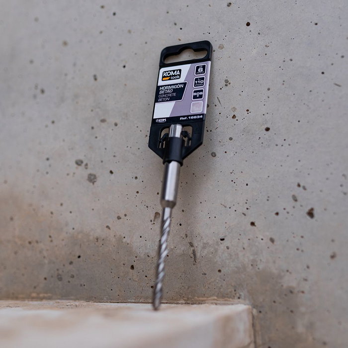 Koma Tools Broca SDS Plus para Hormigón Ø6,00 x 210 mm