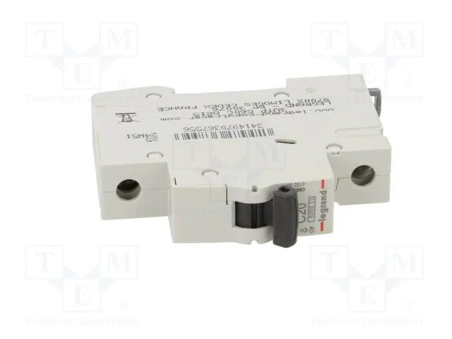 LEGRAND RX3 Interruptor magnetotérmico 1P 20A C