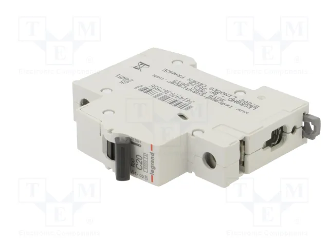 LEGRAND RX3 Interruptor magnetotérmico 1P 20A C