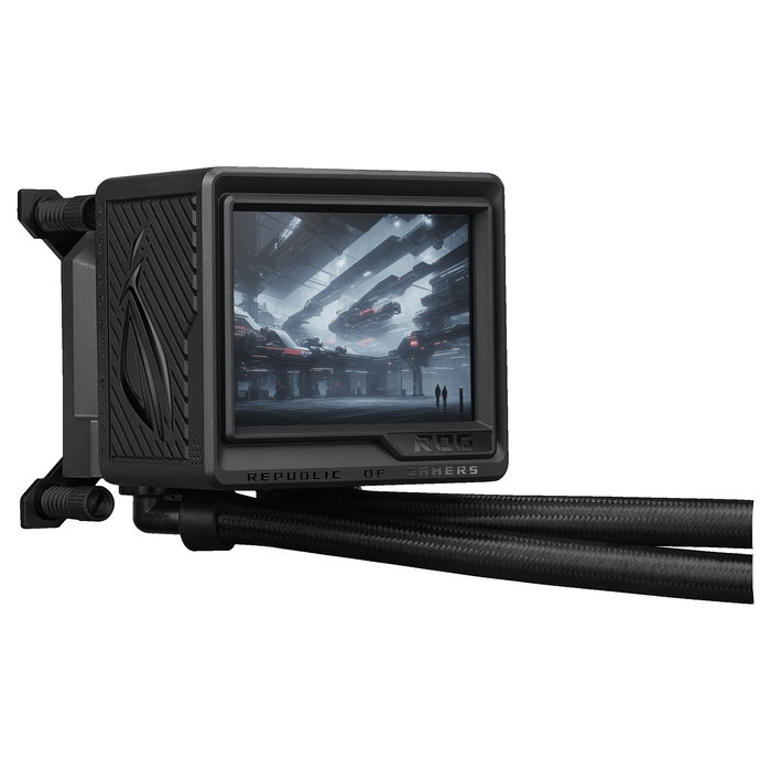 ASUS ROG RYUJIN III 360 ARGB EXTREME Refrigeración Líquida AIO con LCD, 3 Ventiladores 12cm ARGB, Negro