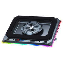 Conceptronic THYIA03B Base de refrigeración gaming con hub USB y RGB
