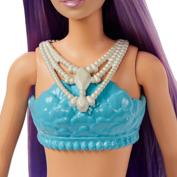Muñeca Barbie Sirena Dreamtopia Pelo Morado Hgr10 Mattel Muñeca Barbie Sirena Dreamtopia Pelo Morado Hgr10 Mattel