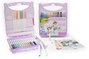 CRAYOLA Maletín de Rotuladores Lavables Super Punta Colores Pastel 65 Pzas.