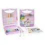 CRAYOLA Maletín de Rotuladores Lavables Super Punta Colores Pastel 65 Pzas.