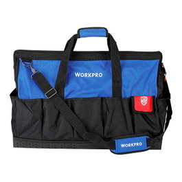Workpro Bolsa de herramientas con cremallera y base impermeable 60 x 26 x 40 cm
