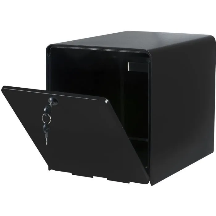 Burg-Wächter Buzón Baltic 2 - Puerta - A Pie - Acero Galvanizado - Negro - Hecho en Francia - BUR3572010526858