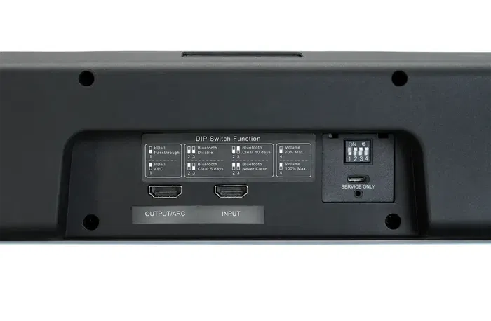 JBLPRO PSB-2 Barra de Sonido Estéreo Bluetooth para Hotel con HDMI CEC