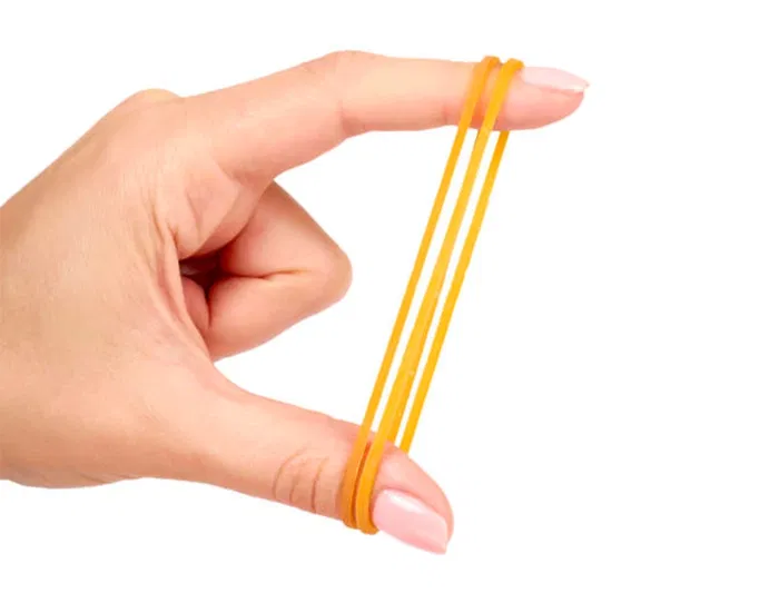 Q-connect Gomillas Elásticas N° 5 1000 gr 50 x 2 mm