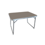 Mesa Plegable Gris Acero 80X60X50 cm Camping y Playa MARBUENO SUMMER 10028M
