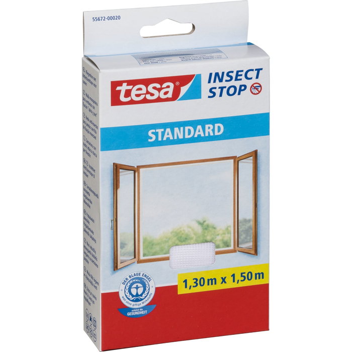 Tesa Mosquitera adhesiva blanca 130 x 150 cm