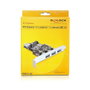 DeLOCK 89301 Tarjeta PCI Express x1 a 3 x USB 3.2 Gen 1 externos + 1 x interno