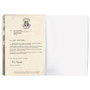 Sd toys Cuaderno de Tapa Dura Carta Hogwarts Harry Potter
