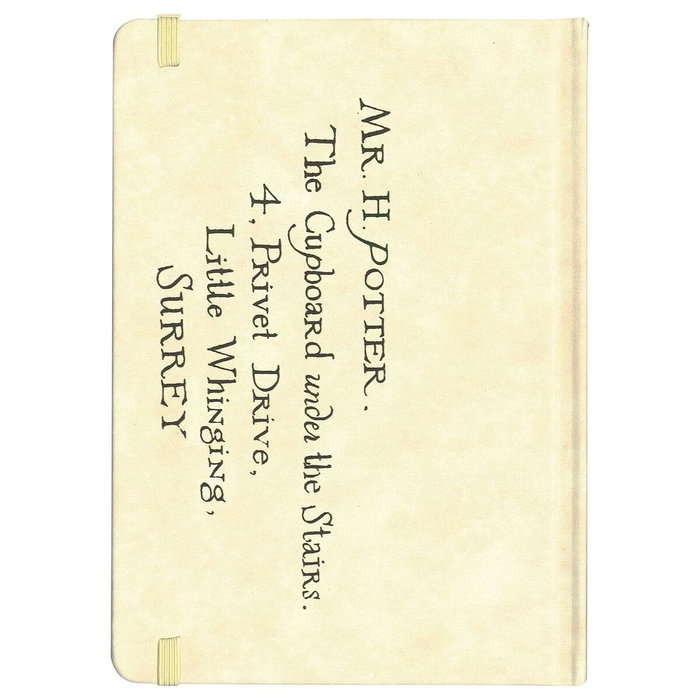 Sd toys Cuaderno de Tapa Dura Carta Hogwarts Harry Potter