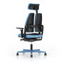 NOWY STYL Xilium G Silla Gaming con Mecanismo Sincro/Traslack y Brazos 4D, Tela Negra