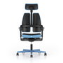 NOWY STYL Xilium G Silla Gaming con Mecanismo Sincro/Traslack y Brazos 4D, Tela Negra
