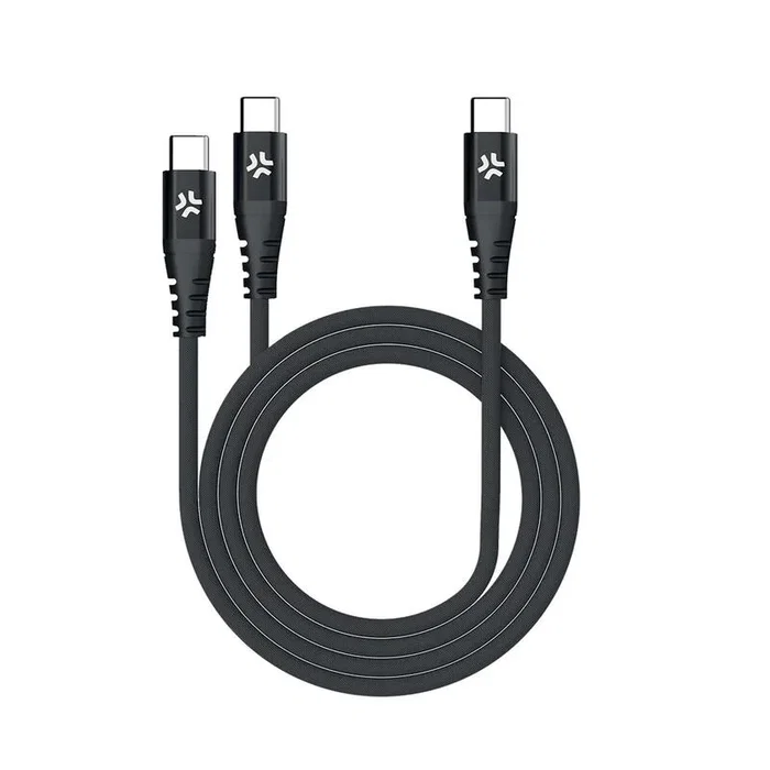 Celly Cable USB-C a USB-C 100W Negro Celly Cable USB-C a USB-C 100W Negro