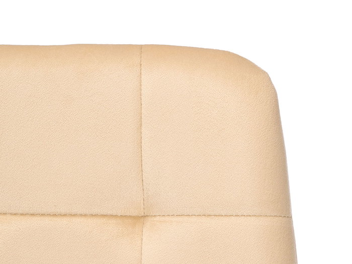 Giftdecor Silla Ancha Terciopelo Beige 60x43x63cm (Set de 4)