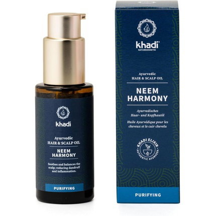 KHADI Aceite Capilar Neem Equilibra el Cuero Cabelludo 50ml