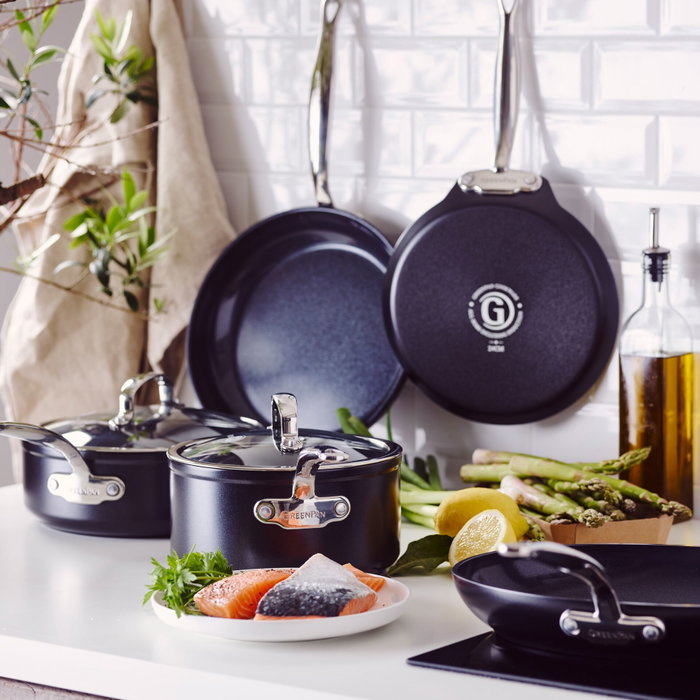 GreenPan Barcelona Pro Casserole 20cm Black