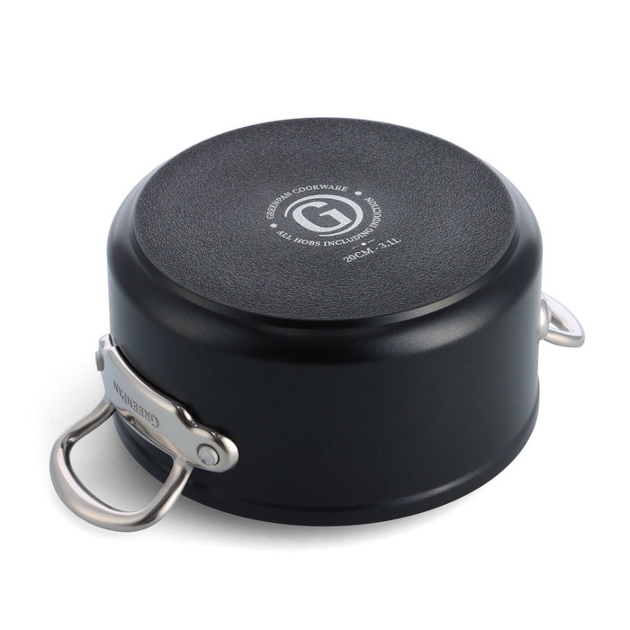 GreenPan Barcelona Pro Casserole 20cm Black