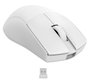 Redragon K1NG M916W-LIT-1K Ratón Gaming Inalámbrico Blanco, 8000 DPI, USB-C, Batería Recargable