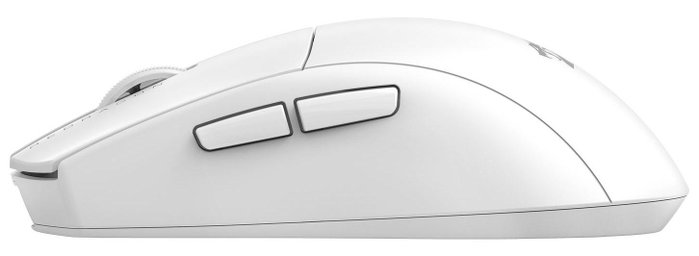 Redragon K1NG M916W-LIT-1K Ratón Gaming Inalámbrico Blanco, 8000 DPI, USB-C, Batería Recargable