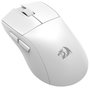 Redragon K1NG M916W-LIT-1K Ratón Gaming Inalámbrico Blanco, 8000 DPI, USB-C, Batería Recargable