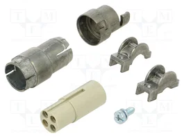 ILME Conector HDC MIXO BUS Hembra de 4 Pines