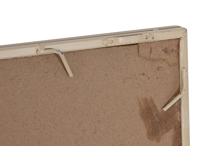 DKD Home Decor Espejo Ventana Beige de Hierro y Cristal