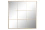 DKD Home Decor Espejo Ventana Beige de Hierro y Cristal
