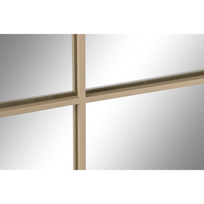 Espejo de pared Home ESPRIT Beige Ventana Scandi 90 x 2 x 90 cm