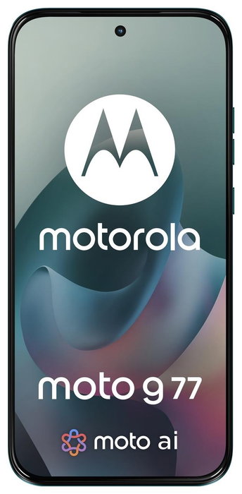 Motorola G77 5G 12/256GB Shaded Spruce - Smartphone 6,78" 120Hz pOLED, Dimensity 6400, 108+8MP, NFC, IP64