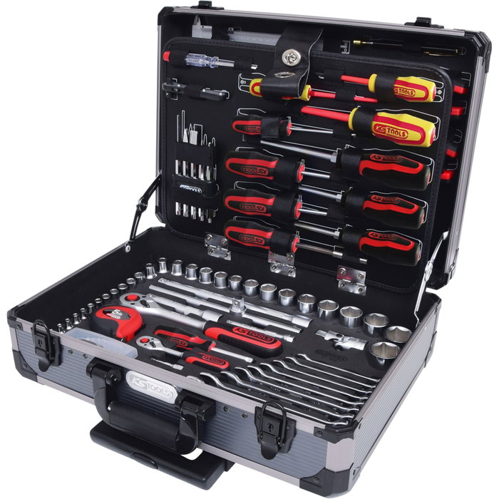 KS Tools Juego de herramientas universal 1/4 + 1/2 de 130 piezas KS Tools Juego de herramientas universal 1/4 + 1/2 de 130 piezas