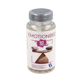 BEQUISA Emotionbeq 60 Cápsulas - Ashwagandha, Tulsi, Rodhiola, Pasiflora, Valeriana, Vitaminas B para Estabilidad Emocional