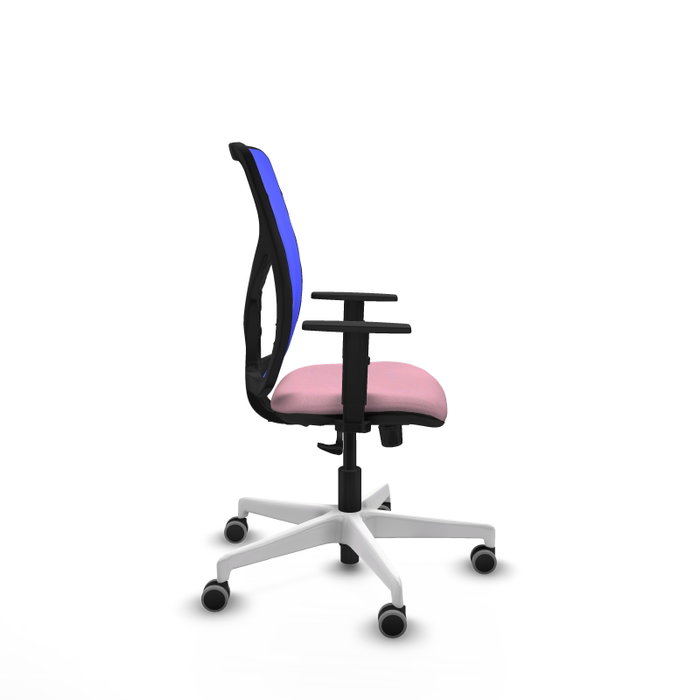 PIQUERAS Y CRESPO Silla de oficina Motilla con mecanismo Sincro, Rosa y Azul PIQUERAS Y CRESPO Silla de oficina Motilla con mecanismo Sincro, Rosa y Azul