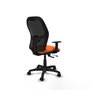 PIQUERAS Y CRESPO Silla Alocén Sincro/Traslack Naranja y Negro