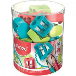 Maped Expositor de 30 Sacapuntas Doble de Plástico