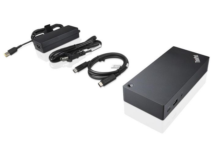 Lenovo ThinkPad 40A90090EU Replicador de Puertos USB Type-C Negro