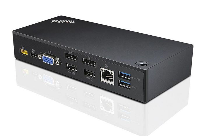 Lenovo ThinkPad 40A90090EU Replicador de Puertos USB Type-C Negro