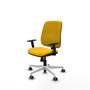 PIQUERAS Y CRESPO Alares Bali Amarillo Silla de Oficina Sincro