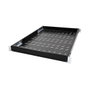 LogiLink Estante ajustable de 19 pulgadas para racks de 600 mm de profundidad, negro