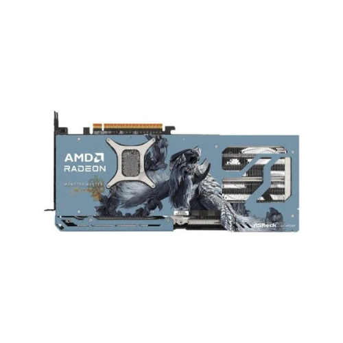 ASRock Tarjeta Gráfica Radeon RX 9070 XT 16GB GDDR6 Monster Hunter Wild, 4096 Procesadores, 2970 MHz Boost, PCIe 5.0, Ref. 90-GA6FZZ-00UANZ