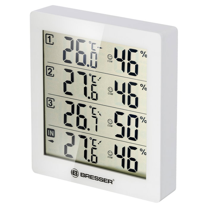 Bresser Temeo Hygro Quadro Blanco